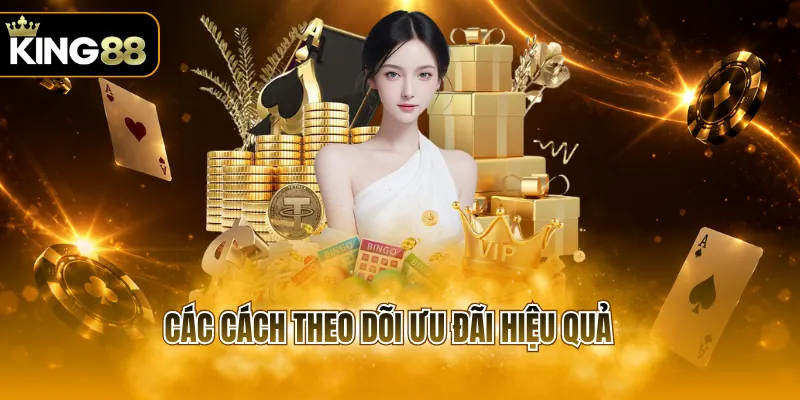 Các cách theo dõi ưu đãi hiệu quả