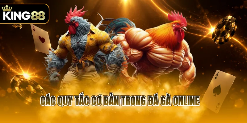 Các quy tắc cơ bản trong đá gà online