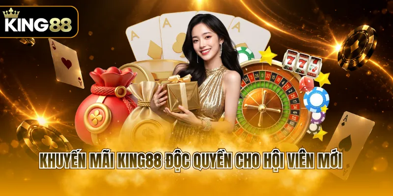 Khuyến mãi KING88 độc quyền cho hội viên mới