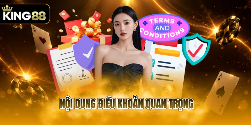 Nội dung điều khoản quan trọng