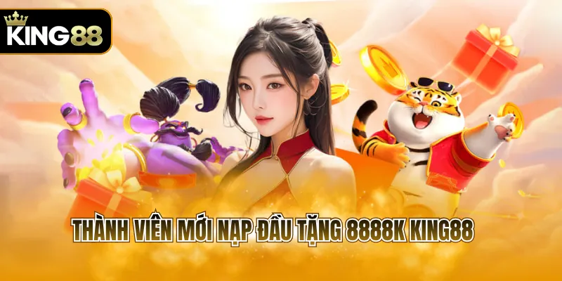 thành viên mới nạp đầu tặng 8888k KING88