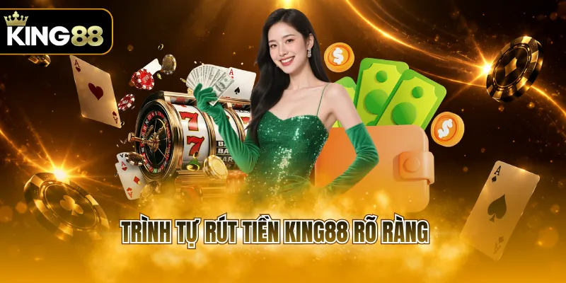 Trình tự rút tiền KING88 rõ ràng